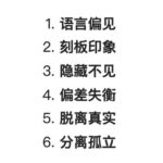 性别偏见与性别议题