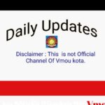Vmou Kota Daily Updates